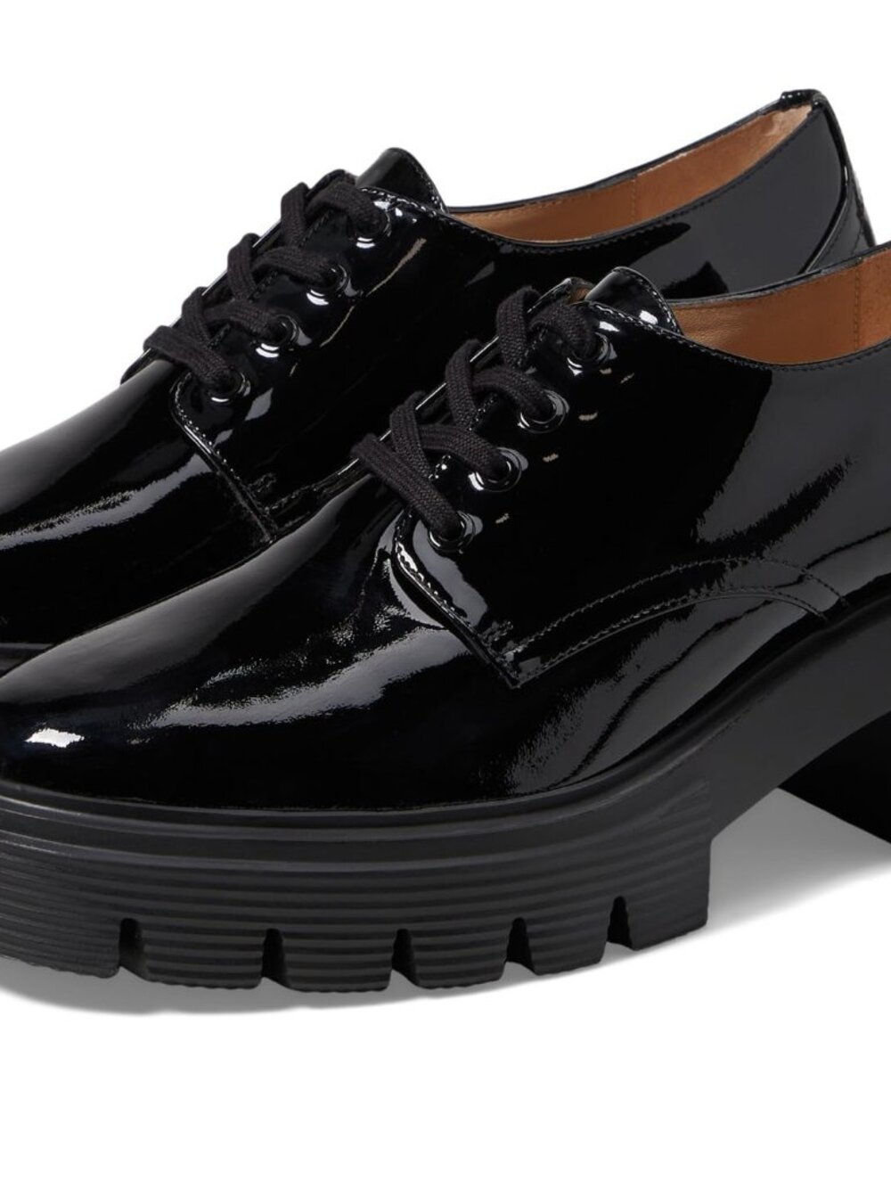 Stuart Weitzman Womens Soho Derby Black - Picture 1 of 12